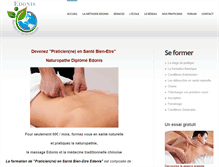 Tablet Screenshot of massage-edonis.com